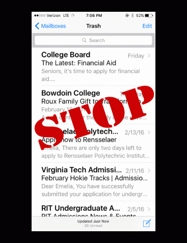 Dear College Emails: Why?