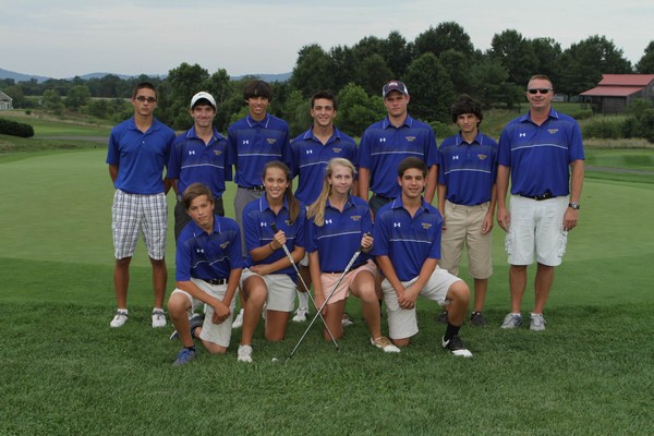 The 2014 Western Golf Team