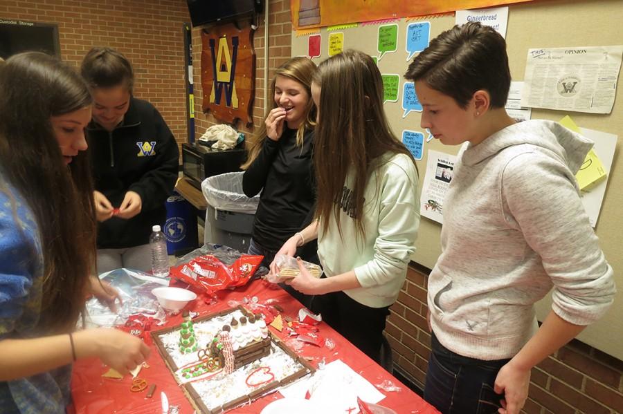 Gingerbread House Building Competition