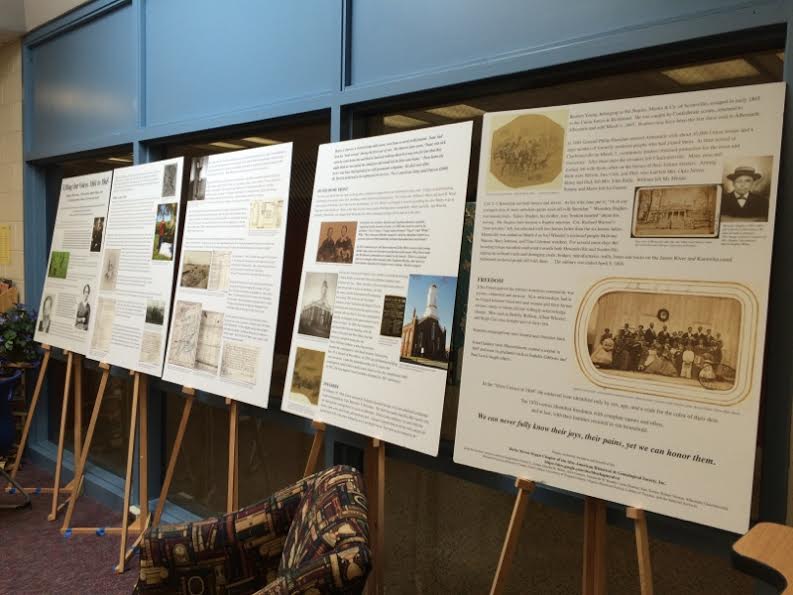 The Library Hosts Black History Month Display