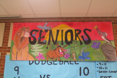 Senior Mural- Tied for First Place