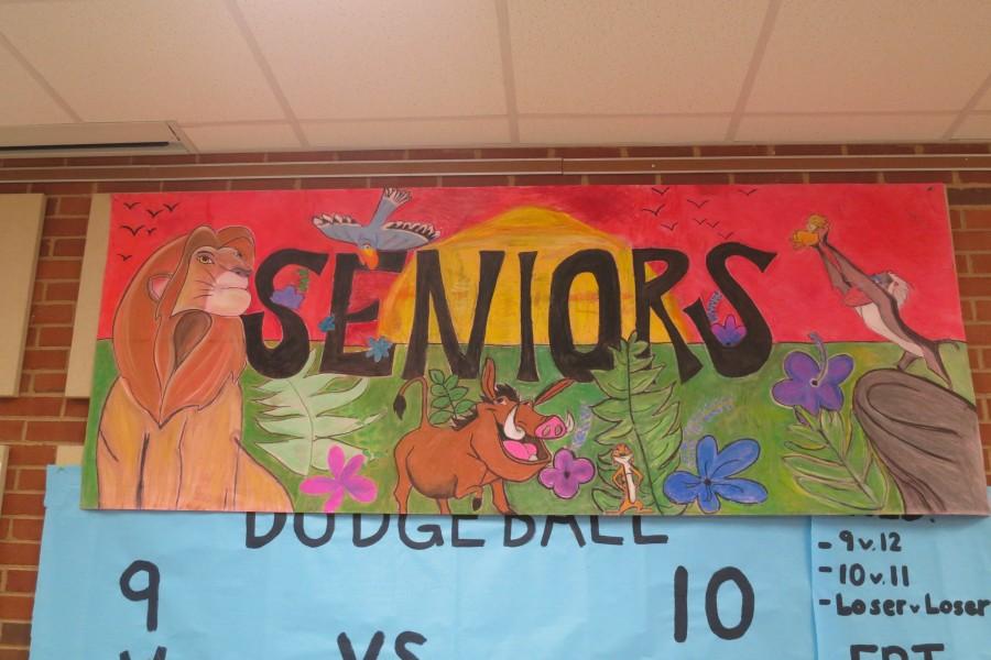 Senior Mural- Tied for First Place