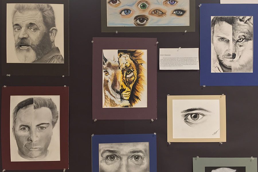 A selection of work by senior James Buetow
