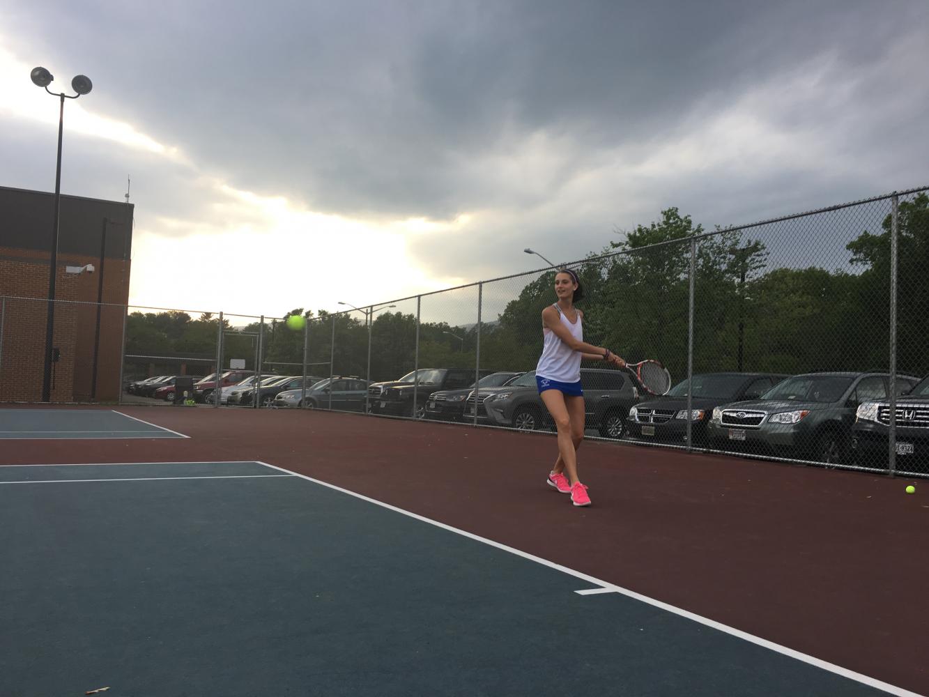 Transfer student Giulia Schiaretti has made an immediate impact
