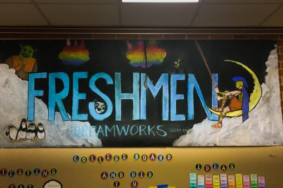 The freshman theme this year was DreamWorks