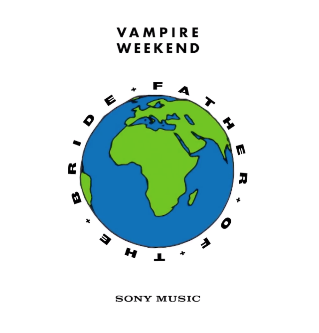 Cover art for Vampire Weekend's newest album, "Father of the Bride"