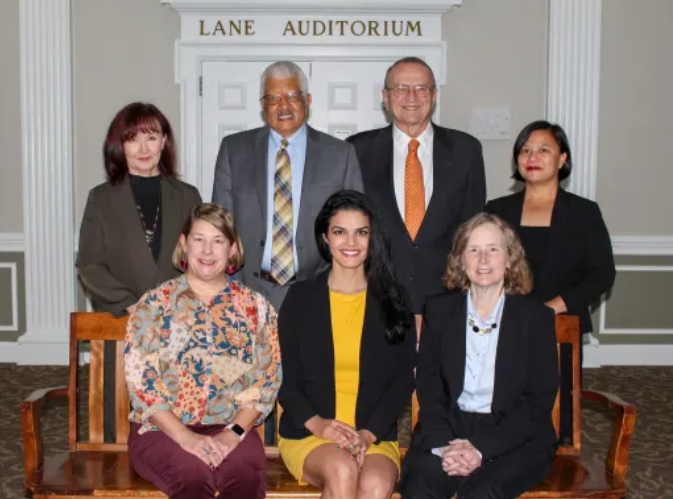 “The number one goal of schools is to educate the students who are the future of our country,” Berlin (front left) says.