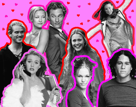 All of these characters are from popular romantic comedies. Which rom-com is your favorite?