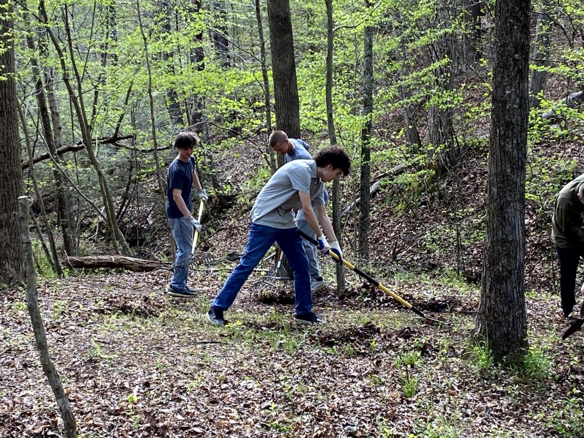 Students+did+trail+maintenance+for+local+nonprofit%2C+Autism+Sanctuary%2C+as+an+off+campus+project+during+WAHS+With+a+Cause+in+2023.
