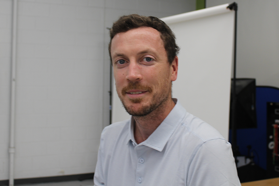 Cassidy Girvin taught English at WAHS for many years and decided to make the switch to photography after studying the subject on his own.