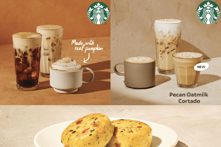 The seasonal drinks and treats this fall showcase warm, autumnal flavors.